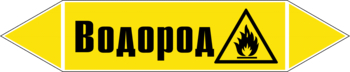 Маркировка трубопровода "водород" (пленка, 252х52 мм) - Маркировка трубопроводов - Маркировки трубопроводов "ГАЗ" - Магазин охраны труда и техники безопасности stroiplakat.ru